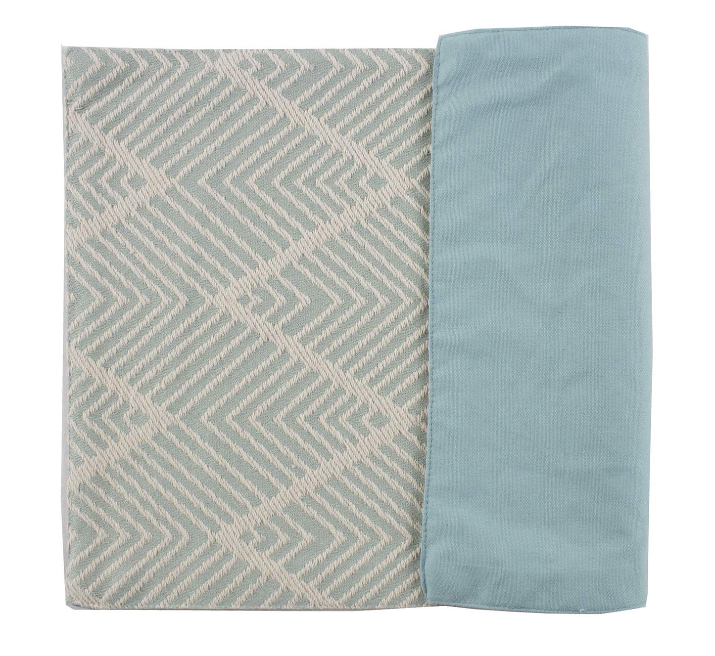 Fennco Styles Contemporary Chevron Tassel Cotton Blend 14 x 71 Inch Table Runner – Woven Table Runner for Indoor Party, Family Gathering, Beach House and Home Décor