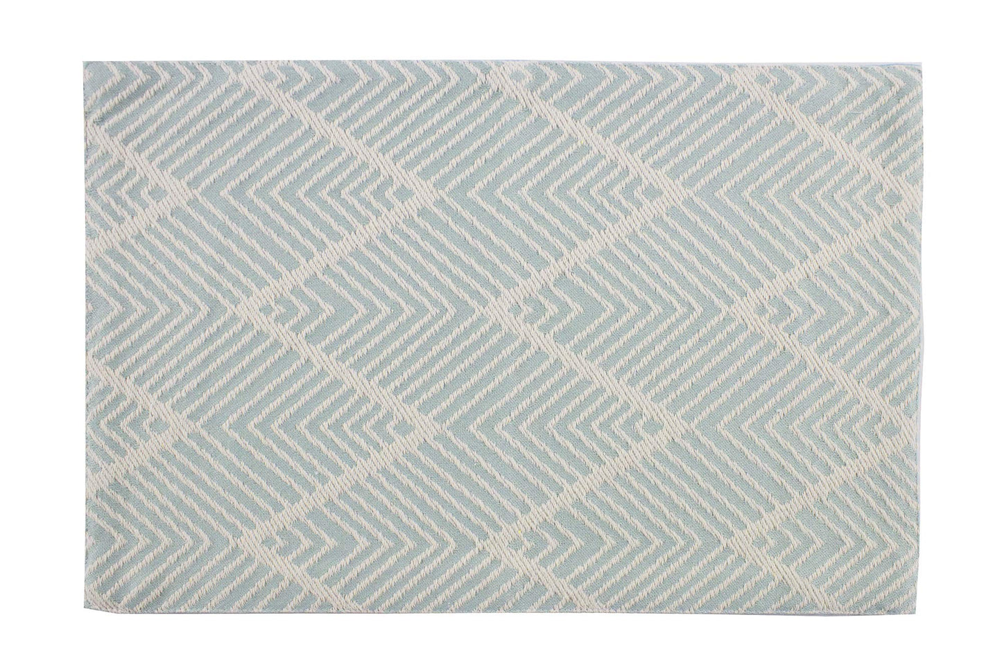 Fennco Styles Contemporary Chevron Tassel Cotton Blend 14 x 71 Inch Table Runner – Woven Table Runner for Indoor Party, Family Gathering, Beach House and Home Décor
