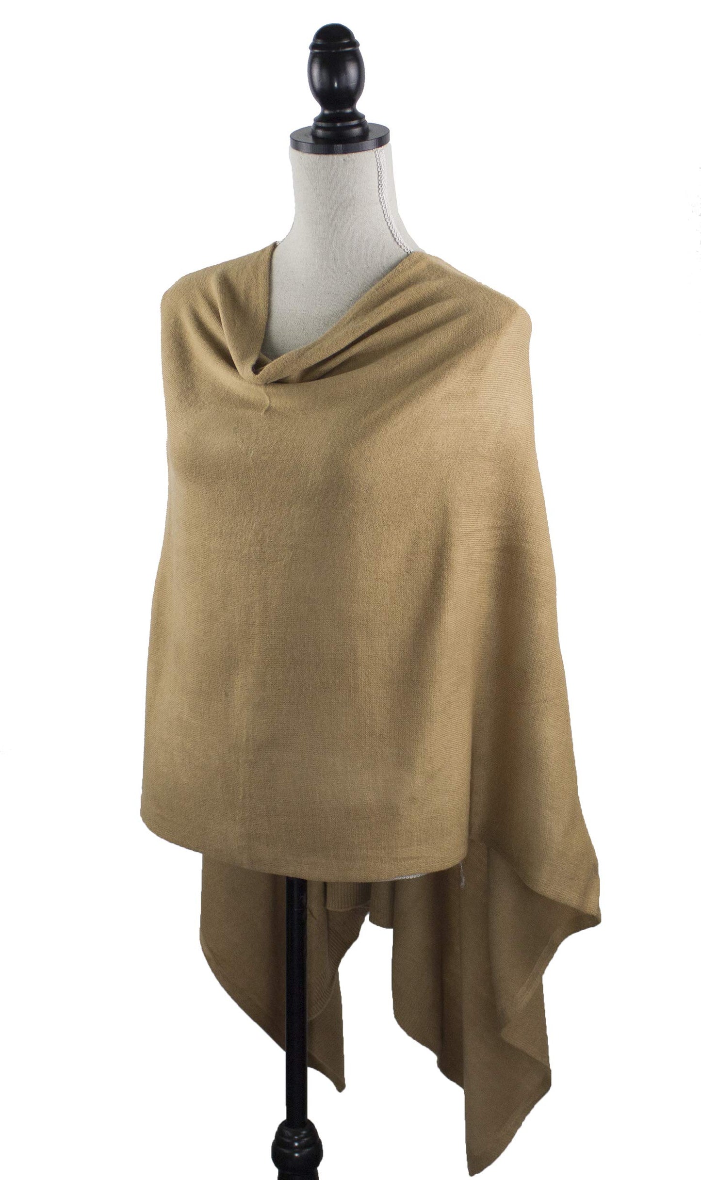stylesilove Women Ultra Soft Knit Poncho Sweater Pullover Cardigan Lightweight Wrap Topper for All Season