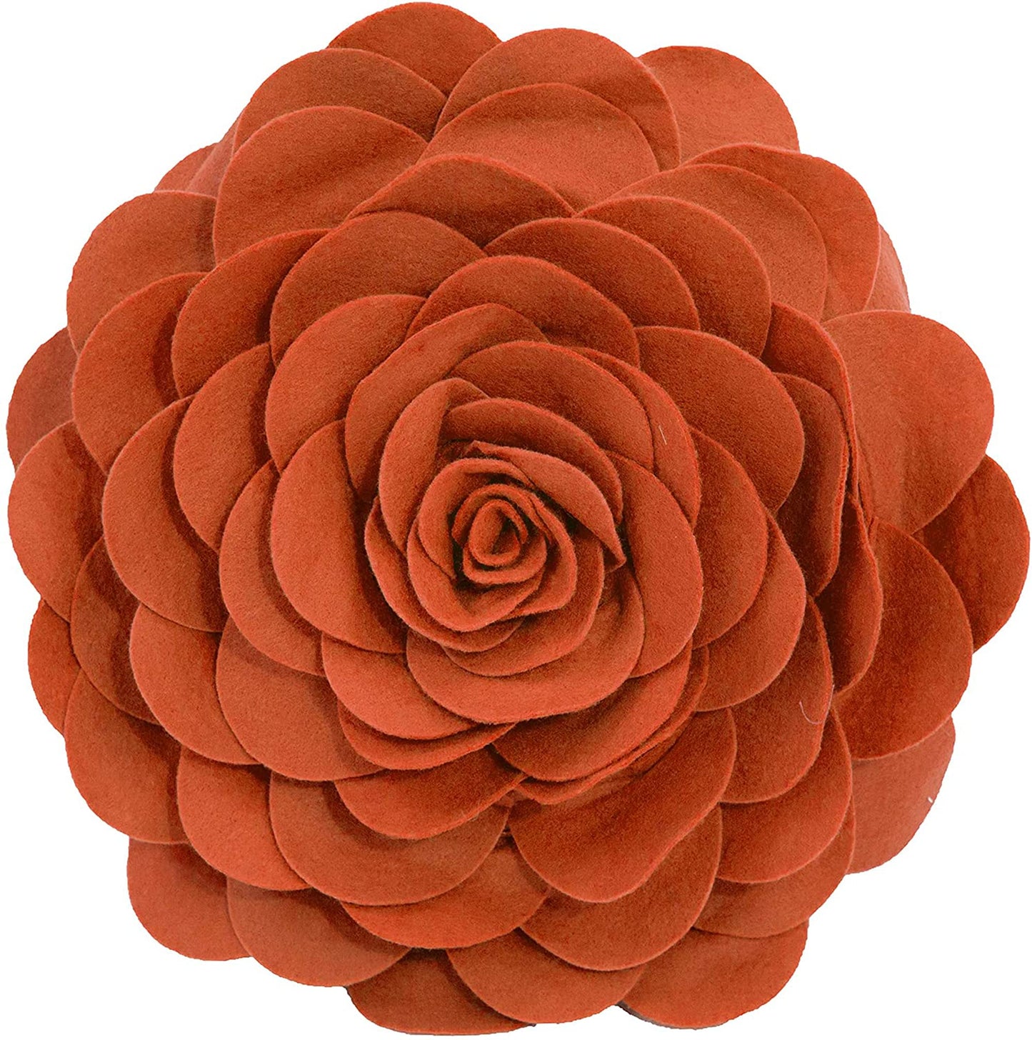 Fennco Styles Eva's Flower Garden Decorative Filled Throw Pillow 16" Round - Floral Accent Pillow for Home, Couch, Bed, Living Room, Holiday and Office Décor