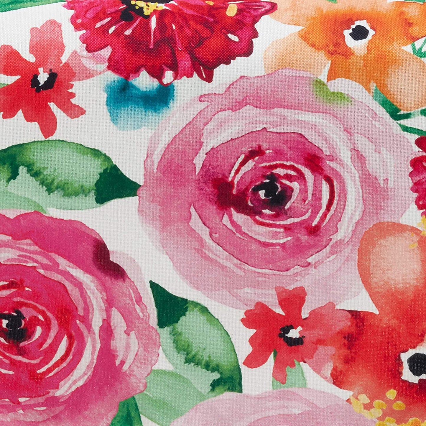 Fennco Styles Santa Monica Floral Table Runner 16" W x 72" L - Multicolored Flower Rectangular Table Cover for Home Décor, Dining Table, Banquet, Family Gathering and Special Occasion