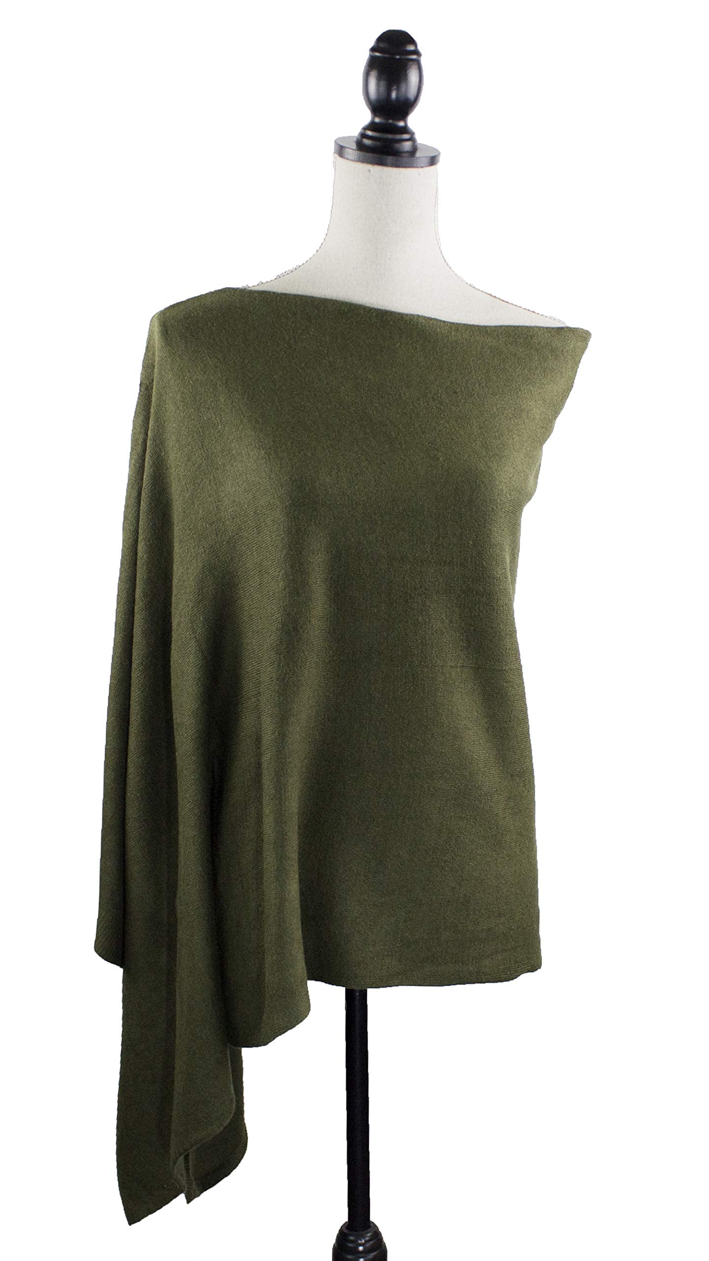 stylesilove Women Ultra Soft Knit Poncho Sweater Pullover Cardigan Lightweight Wrap Topper for All Season
