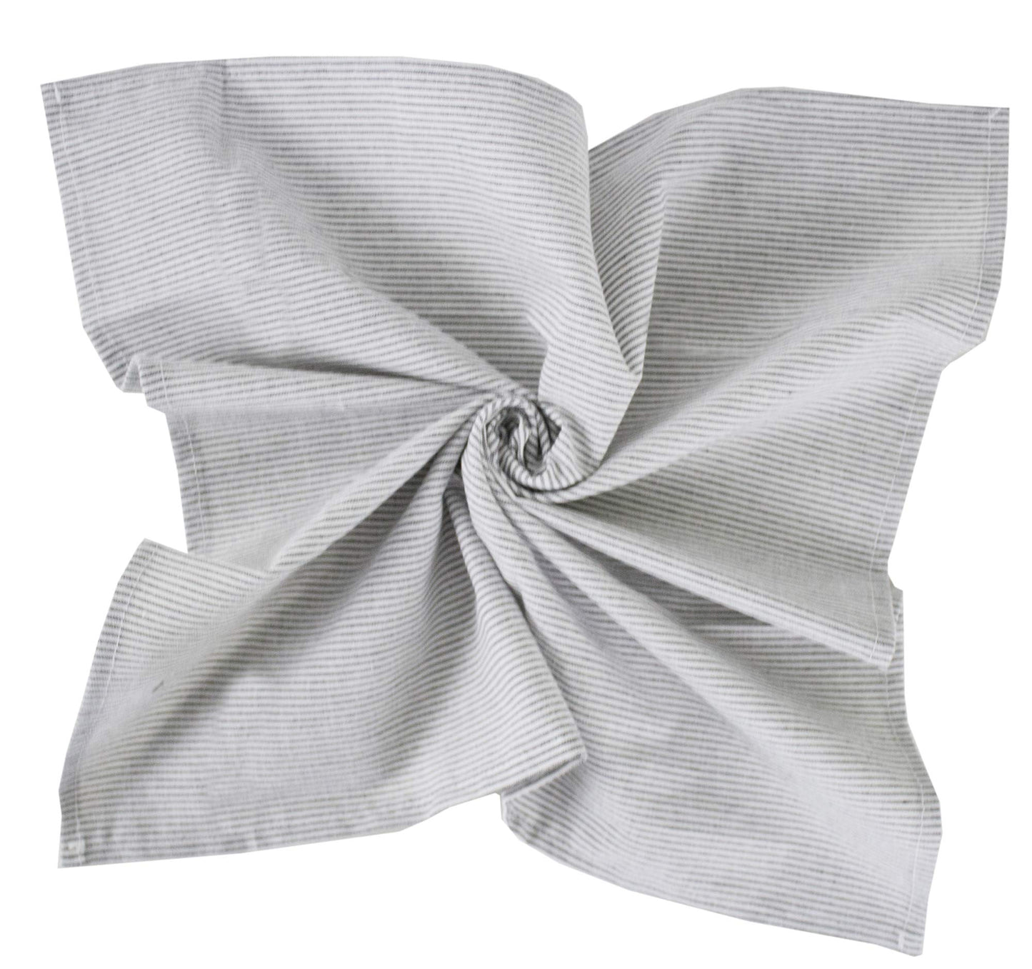 Fennco Styles Farmhouse Neutral Striped 100% Pure Cotton Tablecloth - Yellow Tablecloth for Everyday Use, Banquets, Family Gathering, Special Events and Home Décor