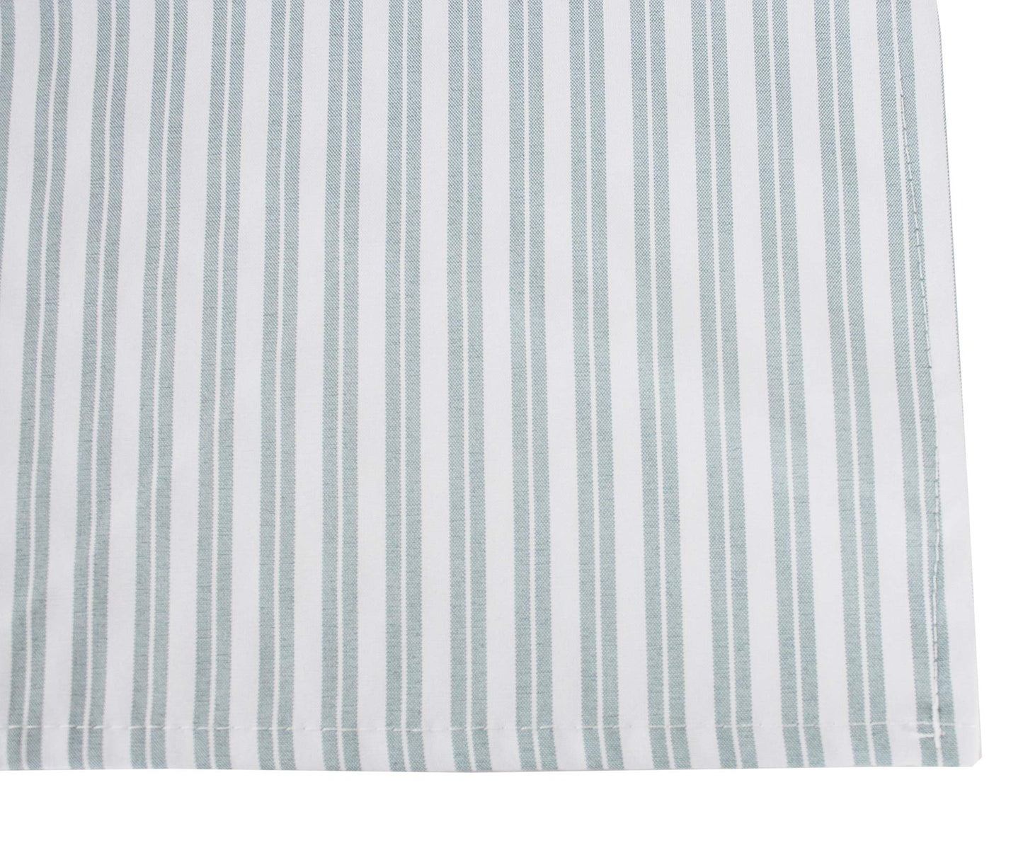 Fennco Styles Classic Striped Tablecloth for Everyday Use, Family Gathering, Special Events and Home Décor