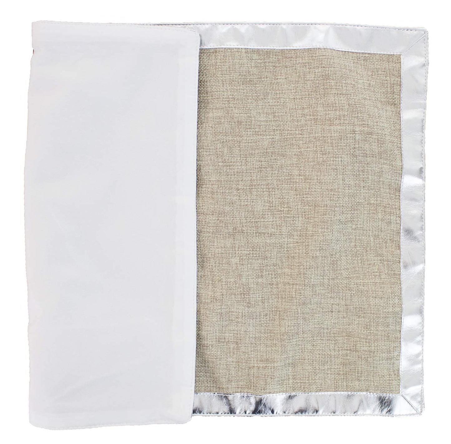 Fennco Styles Classic Solid Color Design Table Placemats