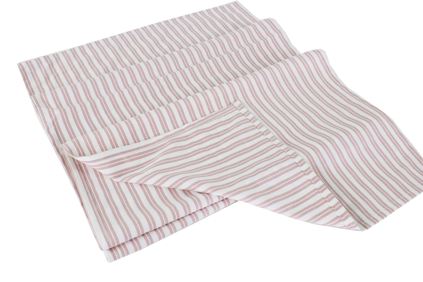 Fennco Styles Classic Striped Tablecloth for Everyday Use, Family Gathering, Special Events and Home Décor