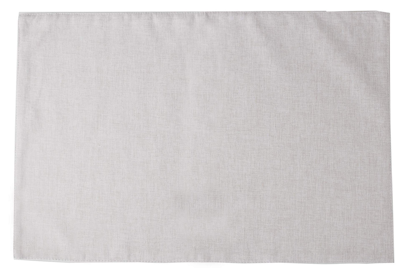 Fennco Styles Classic Woven Textile Decorative 12 x 18 Inch Table Placemats, Set of 4 - Solid Color Table Place Mats for Family Dinner, Banquets, Special Events and Home Décor