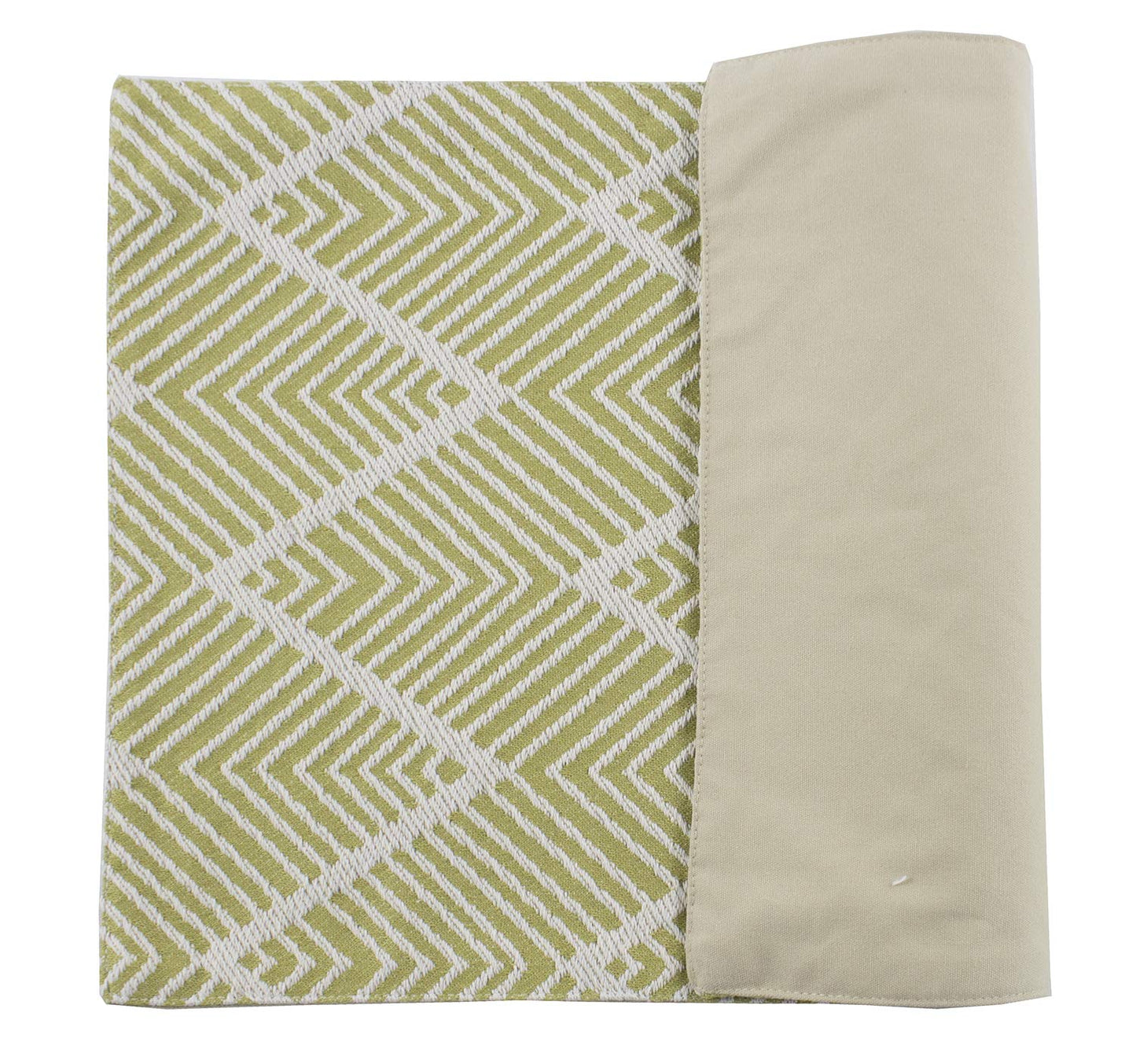 Fennco Styles Contemporary Chevron Tassel Cotton Blend 14 x 71 Inch Table Runner – Woven Table Runner for Indoor Party, Family Gathering, Beach House and Home Décor