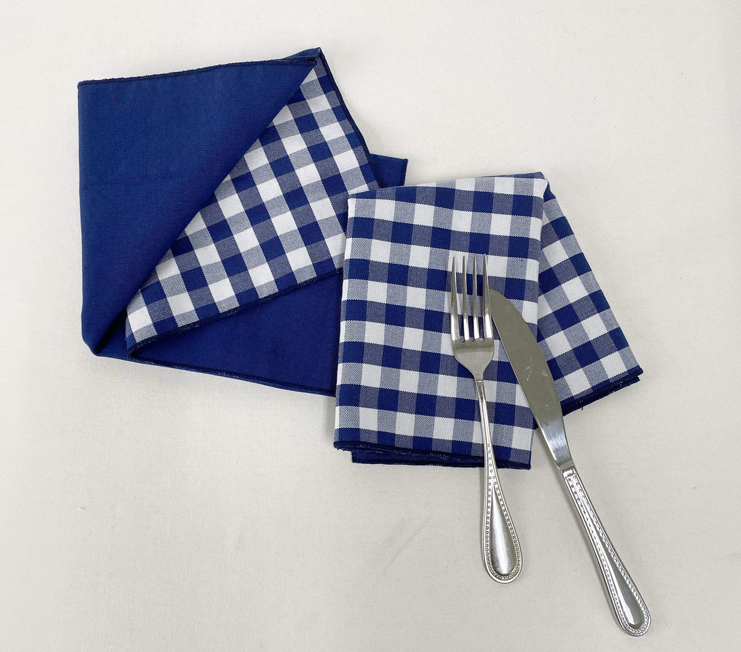 Fennco Styles Handmade Reversible Checkered Border Design Table Runner - Check Table Cover for Home, Dining Table, Banquet and Special Occasion