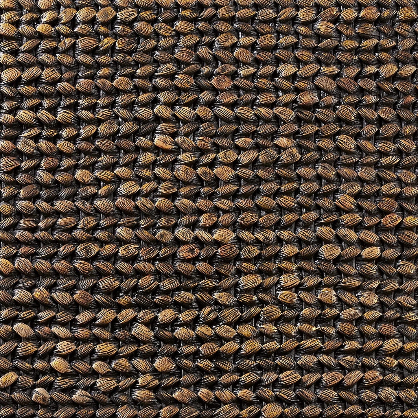Fennco Styles Natural Woven Water Hyacinth Rectangular Placemats 14" W X 19" L, Set of 4