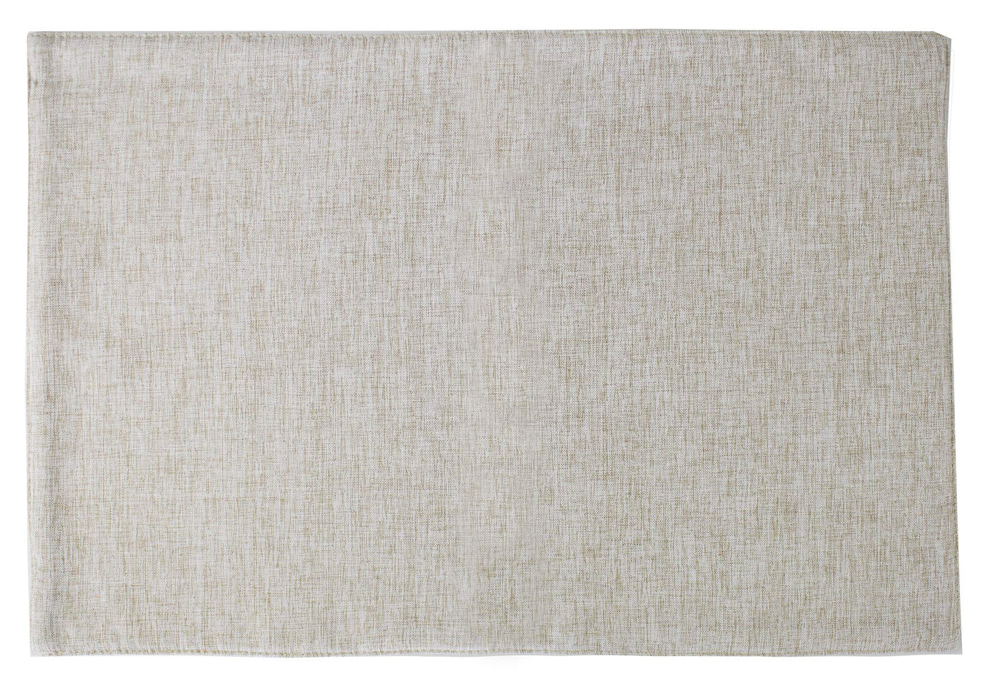 Fennco Styles Classic Woven Textile Decorative 12 x 18 Inch Table Placemats, Set of 4 - Solid Color Table Place Mats for Family Dinner, Banquets, Special Events and Home Décor