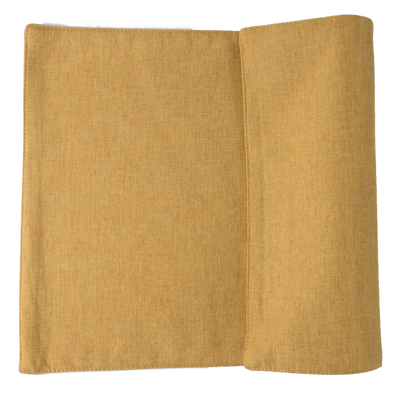 Fennco Styles Classic Woven Textile Decorative 12 x 18 Inch Table Placemats, Set of 4 - Solid Color Table Place Mats for Family Dinner, Banquets, Special Events and Home Décor