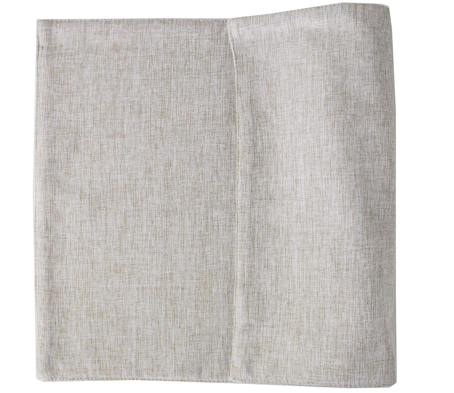 Fennco Styles Classic Woven Textile Decorative 12 x 18 Inch Table Placemats, Set of 4 - Solid Color Table Place Mats for Family Dinner, Banquets, Special Events and Home Décor