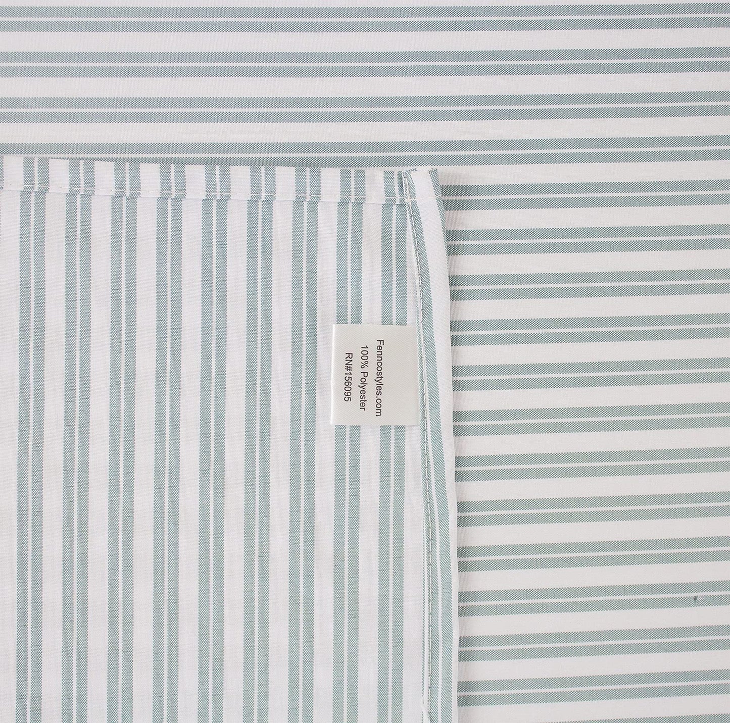 Fennco Styles Classic Striped Tablecloth for Everyday Use, Family Gathering, Special Events and Home Décor