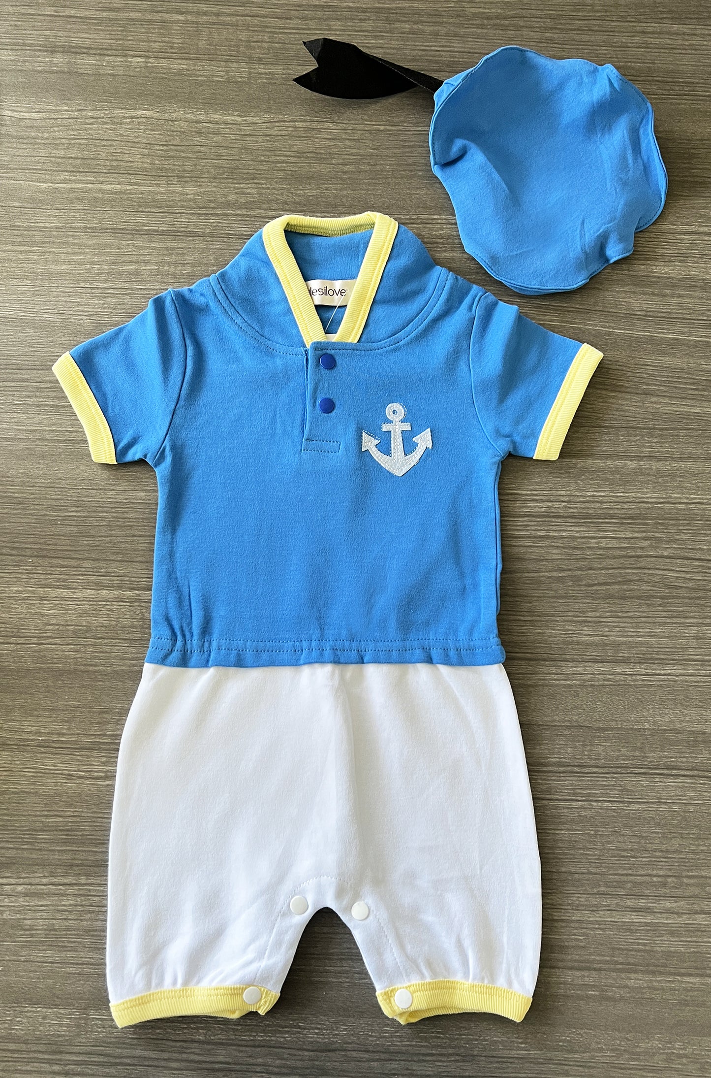 Donald Duck Baby Romper & Hat 2pcs Costume