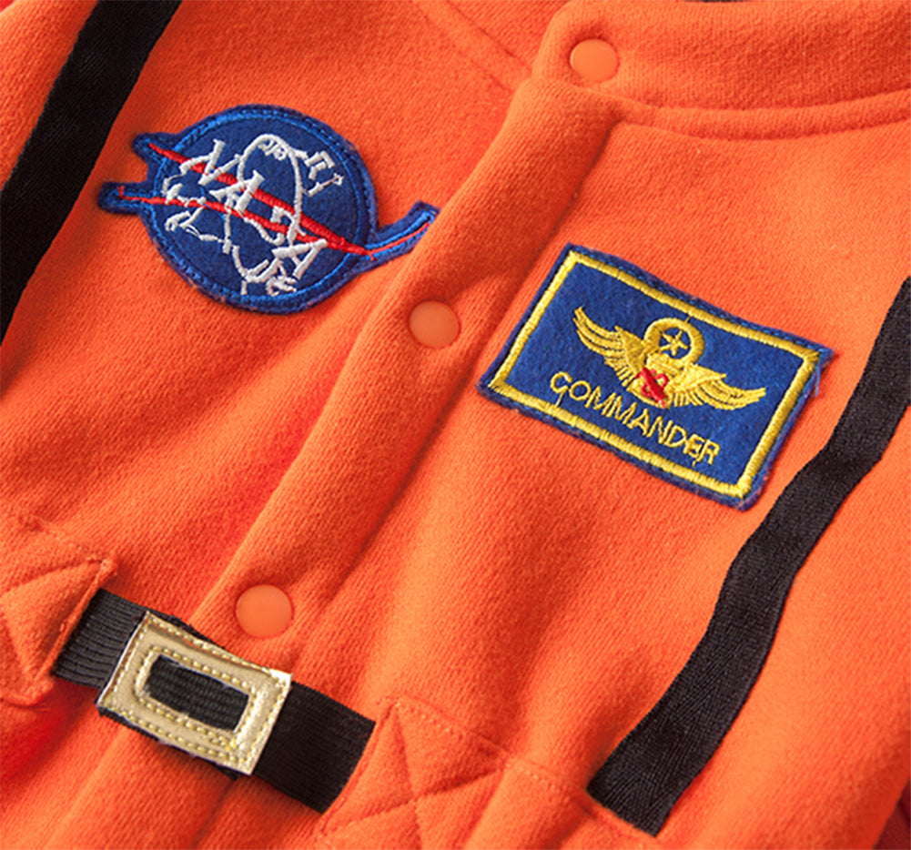 Astronaut Fleece Costume Baby Cosplay Jumpsuit Costume