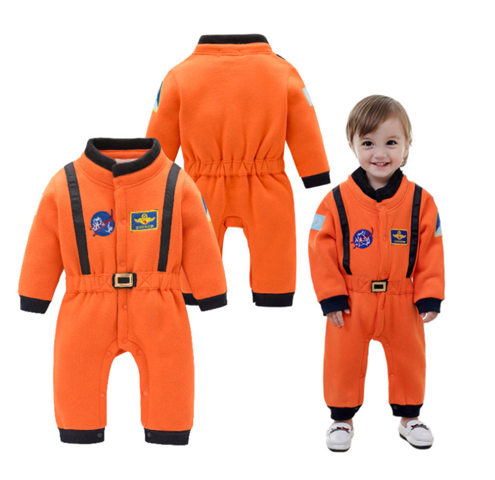 Astronaut Fleece Costume Baby Cosplay Jumpsuit Costume