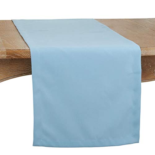 Fennco Styles Classic Everyday Design Solid Color Table Runner 16 x 72 Inch - Table Cover for Home Décor, Banquets, Family Gathering and Special Occasion