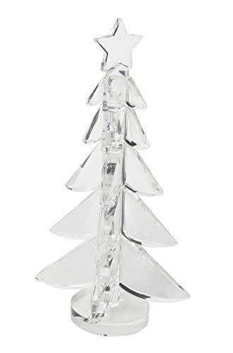 Exquisite Clear Crystal Tabletop Christmas Tree for Christmas Decorations