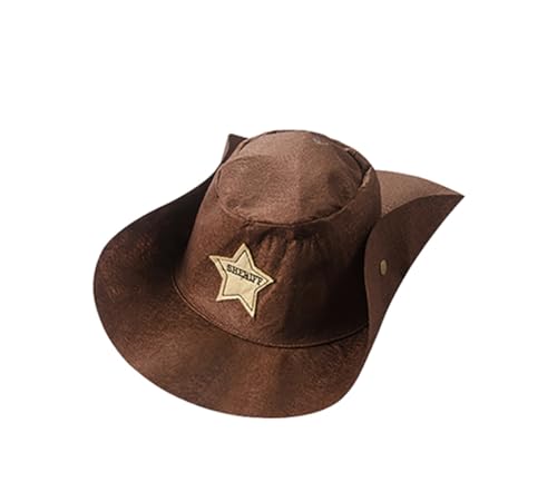 stylesilove Baby Toddler Girls Brown Fringe Vest, Pants, Bandana and Hat 4pcs Halloween Western Cowgirl Clothing Set