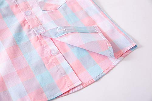 stylesilove Toddler Little Boy Long Sleeve Cotton Button Down Shirt for Casual, Formal Event and Special Occasions