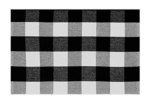 Fennco Styles Contemporary Buffalo Plaid Area Rug 24 x 35 Inch Small Rug for Living Room, Kids Room, Bedroom Décor