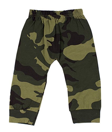 stylesilove Infant Baby Boy Camouflage Top and Pants 2-PCS Outfit