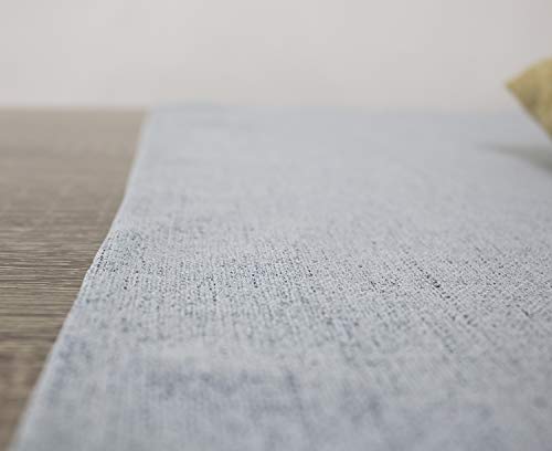 Fennco Styles Classic Solid Tablecloth - Natural Table Cover for Everyday Use, Family Gathering, Wedding, Special Events and Home Décor