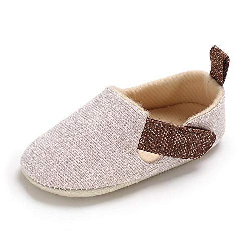 stylesilove Infant Baby Girl Casual Loafers Soft Soled Crib Shoes Anti-Slip Pre-Walker Shoes 0-18 M, 3 Colors