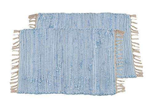Fennco Styles Amalfi Collection Rustic Tasseled Chindi 100% Pure Cotton Home Décor – Variety Colors Home Décor for Banquets, Dinner Parties, Special Events and Home Décor