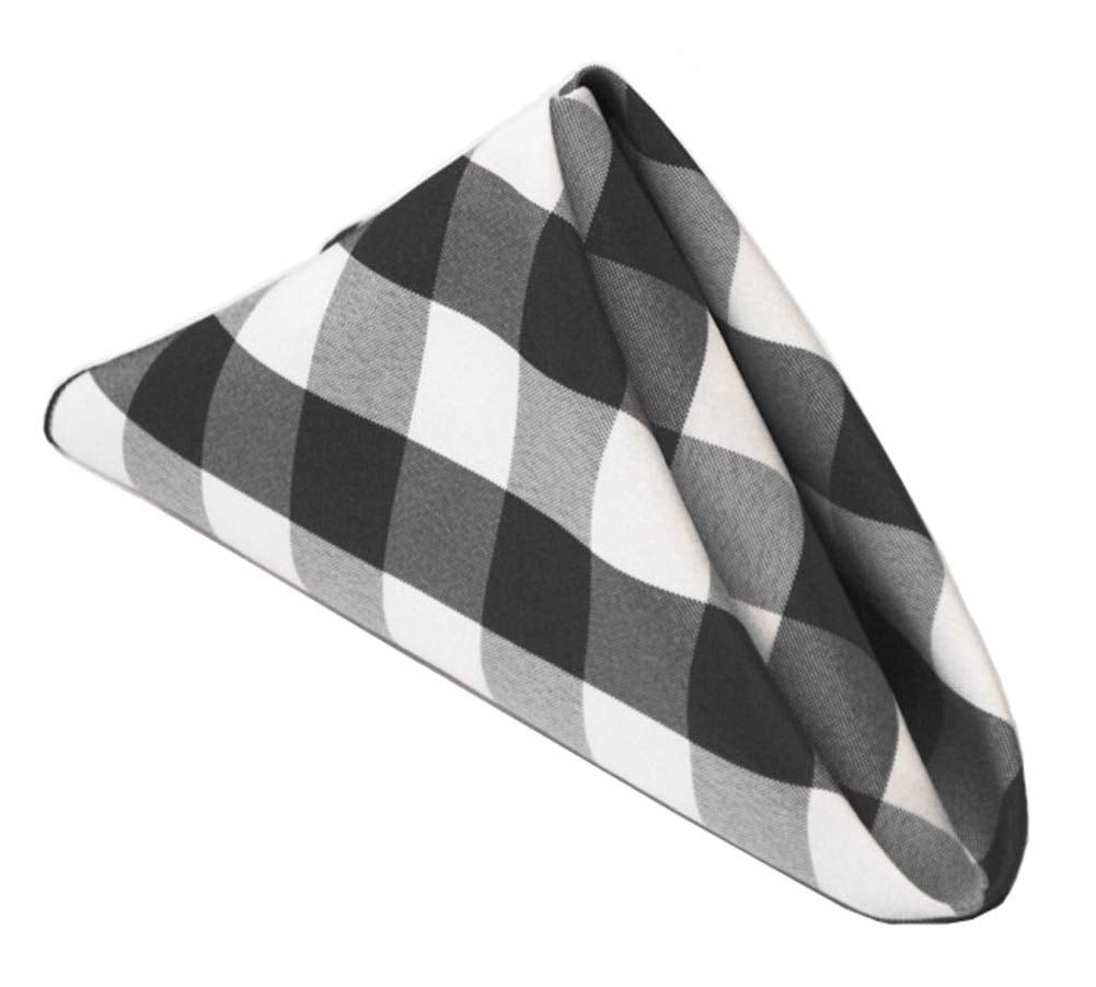 Fennco Styles Buffalo Plaid Collection Classic Checked Cotton Blend Table Linens, Varity Colors Table Cover for Banquets, Christmas, Special Events and Home Décor