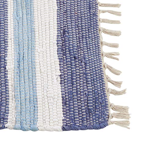 Fennco Styles Amalfi Collection Rustic Tasseled Chindi 100% Pure Cotton Home Décor – Variety Colors Home Décor for Banquets, Dinner Parties, Special Events and Home Décor