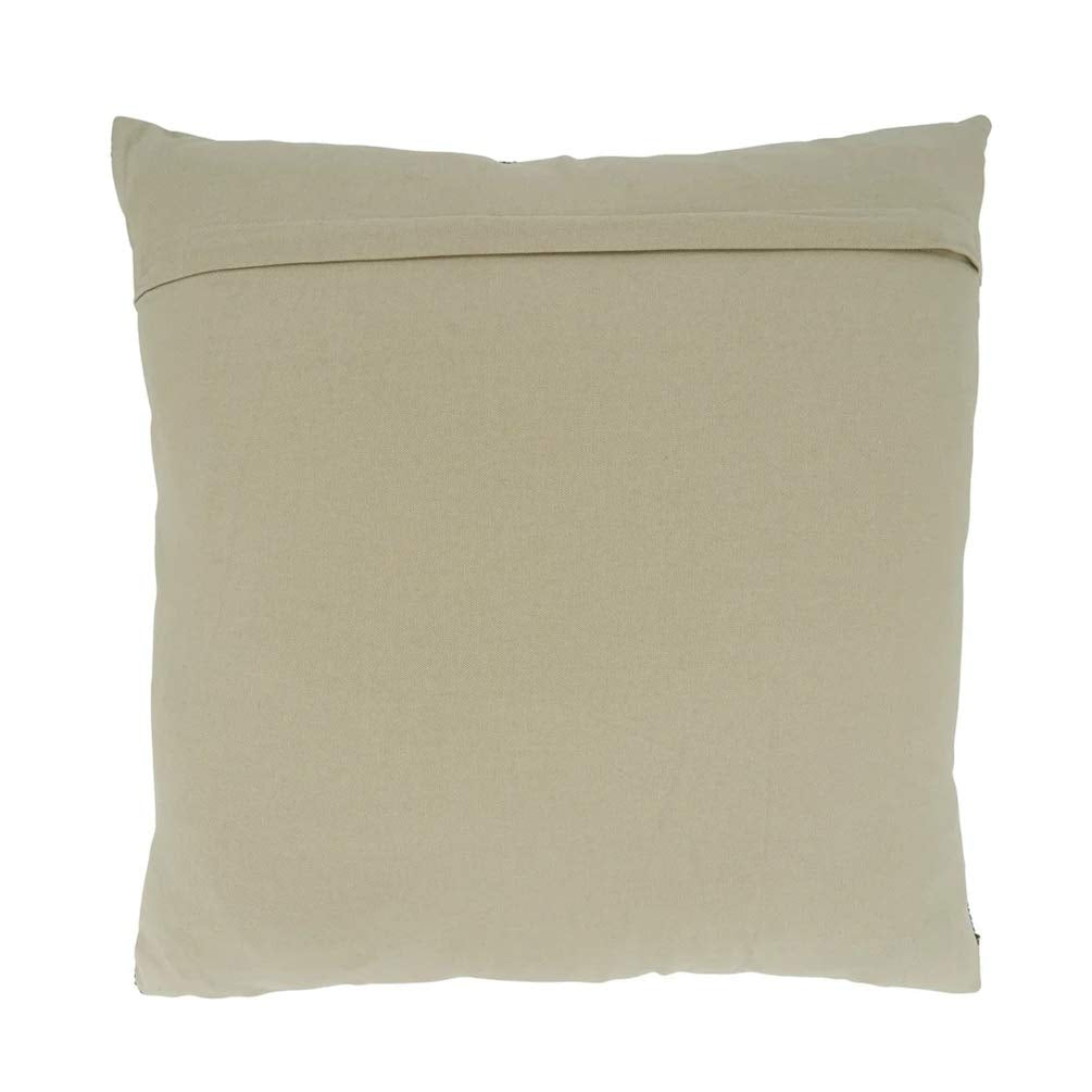 Fennco Styles Homey Striped Decorative Cotton Throw Pillow 20" W x 20" L - Blue Accent Cushion for Home, Couch, Bedroom, Living Room and Office Décor
