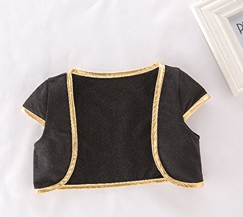 stylesilove Infant Baby Boy Cap'N Stinker Pirate Jumpsuit, Vest, Hat and Belt 4pcs Halloween Outfit Festival Clothing Set