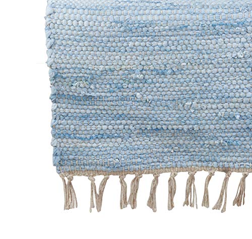 Fennco Styles Amalfi Collection Rustic Tasseled Chindi 100% Pure Cotton Home Décor – Variety Colors Home Décor for Banquets, Dinner Parties, Special Events and Home Décor