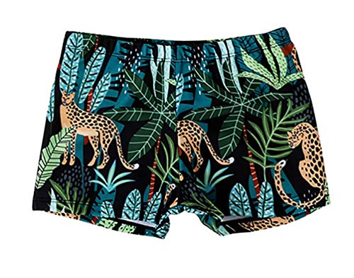 Styles I Love Father and Son Tropical Jungle Cheetah Swim Shorts Bathing Suit Beach Pool Swim Trunks