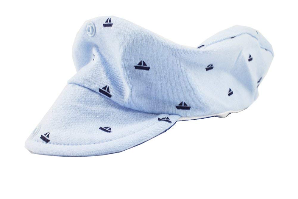 stylesilove Infant Toddler Baby Boys Blue Romper, Pants, Vest and Hat 4-Piece Gentlemen Formal Wear Clothing Set