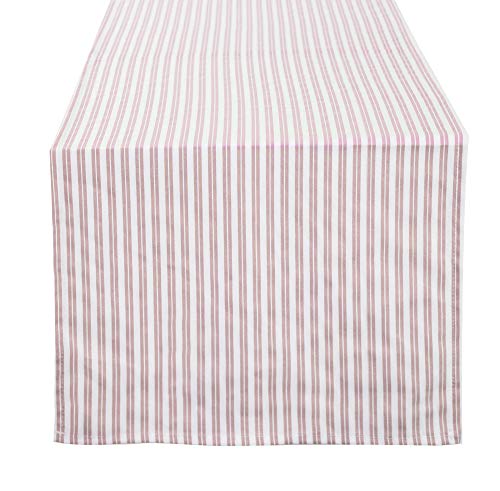 Fennco Styles Classic Striped Tablecloth for Everyday Use, Family Gathering, Special Events and Home Décor