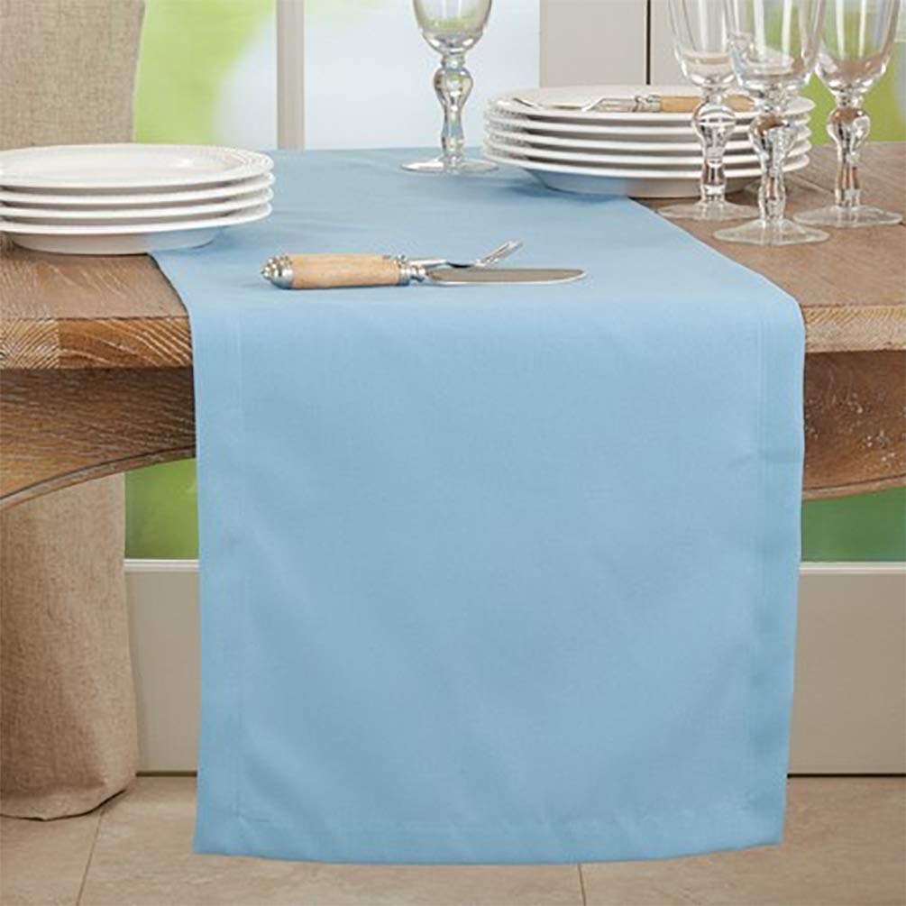 Fennco Styles Classic Everyday Design Solid Color Table Runner 16 x 72 Inch - Table Cover for Home Décor, Banquets, Family Gathering and Special Occasion