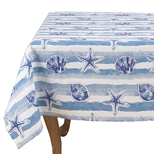 Fennco Styles Watercolor Nautical Blue Tabletop Collection