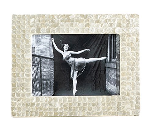 Fennco Styles Capiz Design Photo Frame - Photo Size 5"x7" - 2 Styles