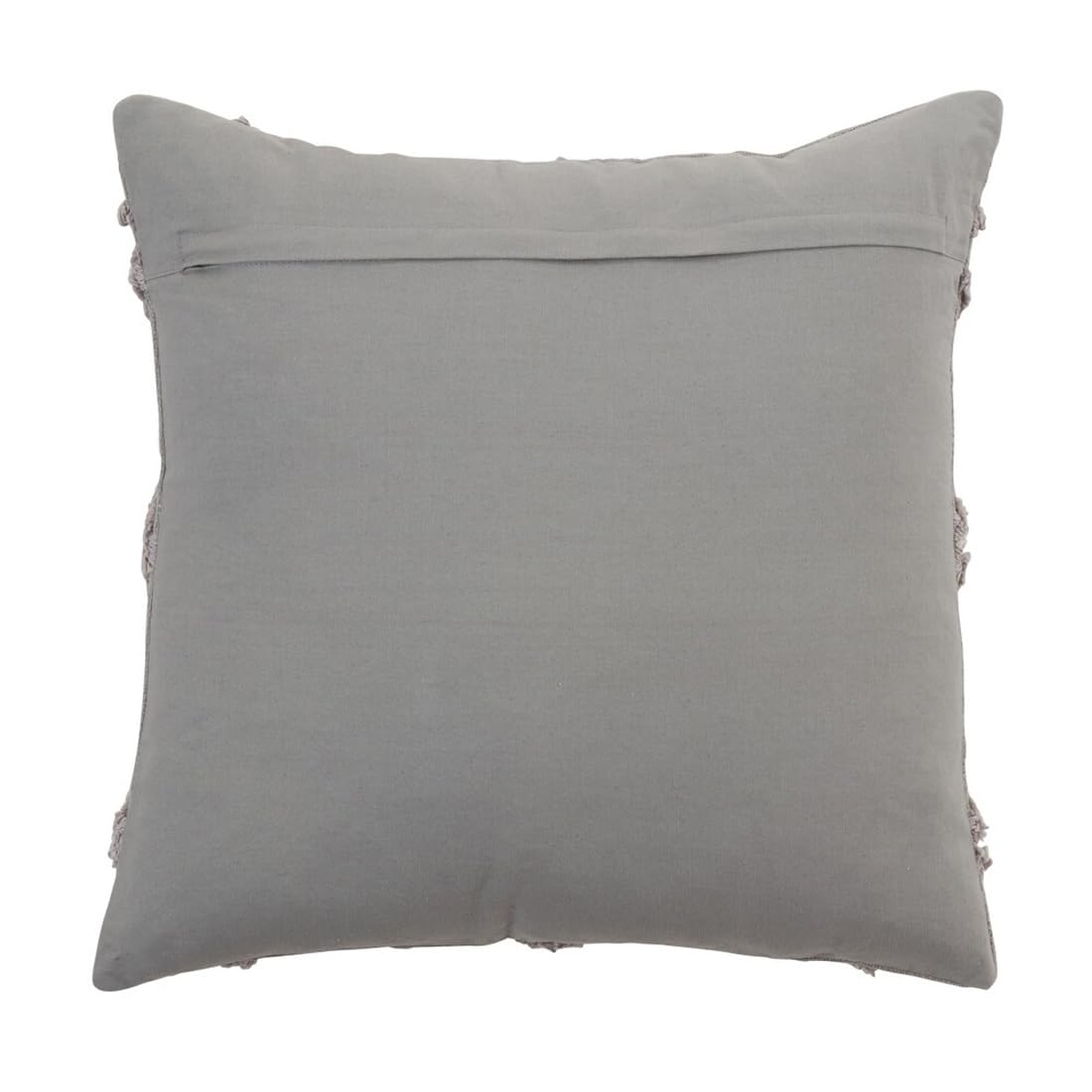 Fennco Styles Diamond Tufted Cotton Decorative Throw Pillow Cover 20" W x 20" L - Geometric Cushion Case for Home, Couch, Living Room, Bedroom, Office and Holiday Décor