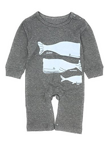 stylesilove Cut Graphic Coverall Infant Toddler Baby Romper