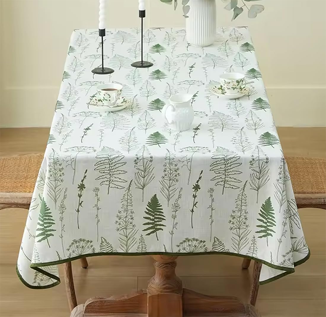Fennco Styles Spring Blossom Print Tablecloth 56" W x 72" L