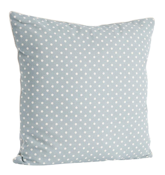 Fennco Styles Ellie Classic Dotted Design Linen Blend Down Filled Decorative Throw Pillow 18" W X 18'L