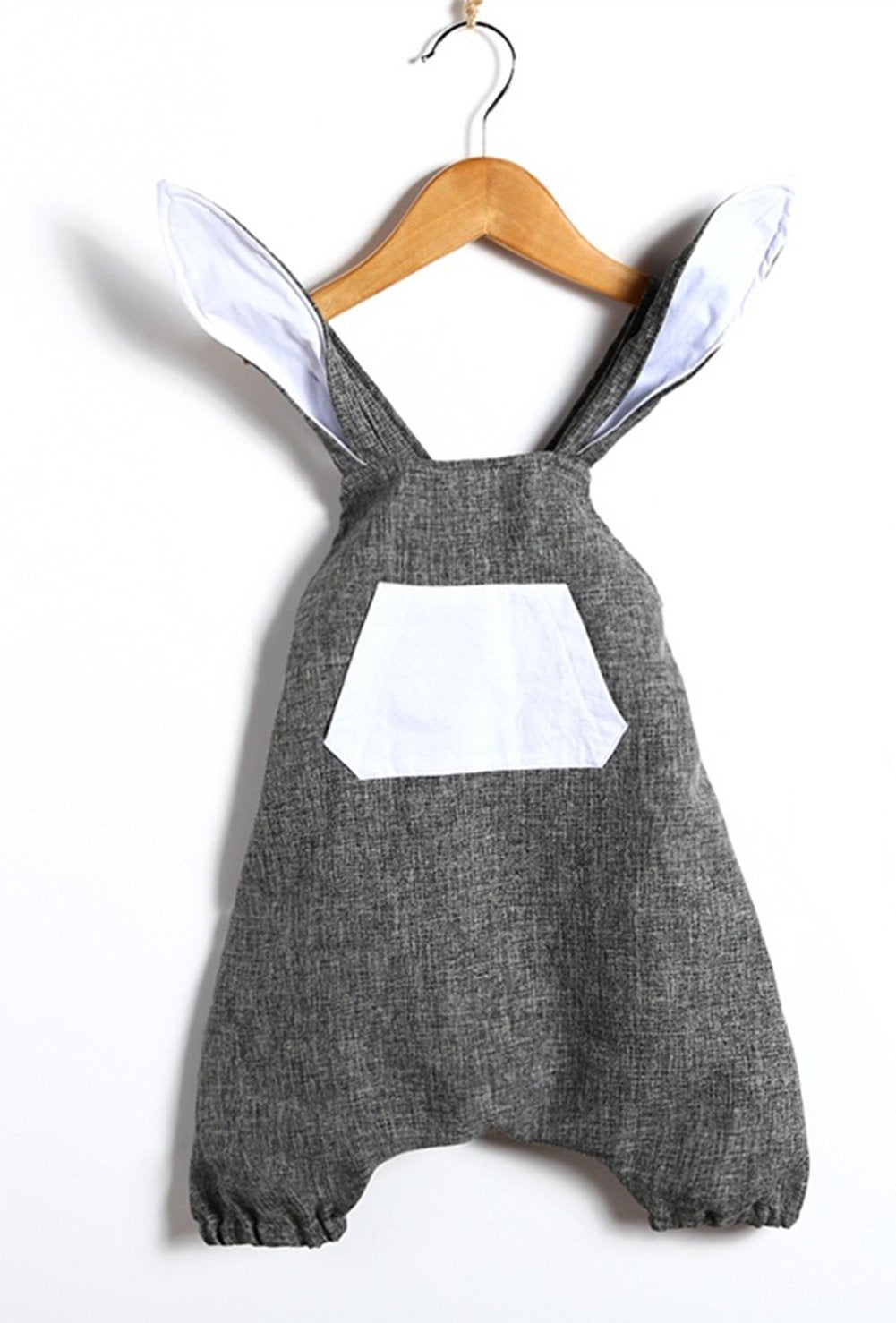 stylesilove Baby Boy Baby Girl Bunny Ears Harem Pants Suspender Romper Skirt