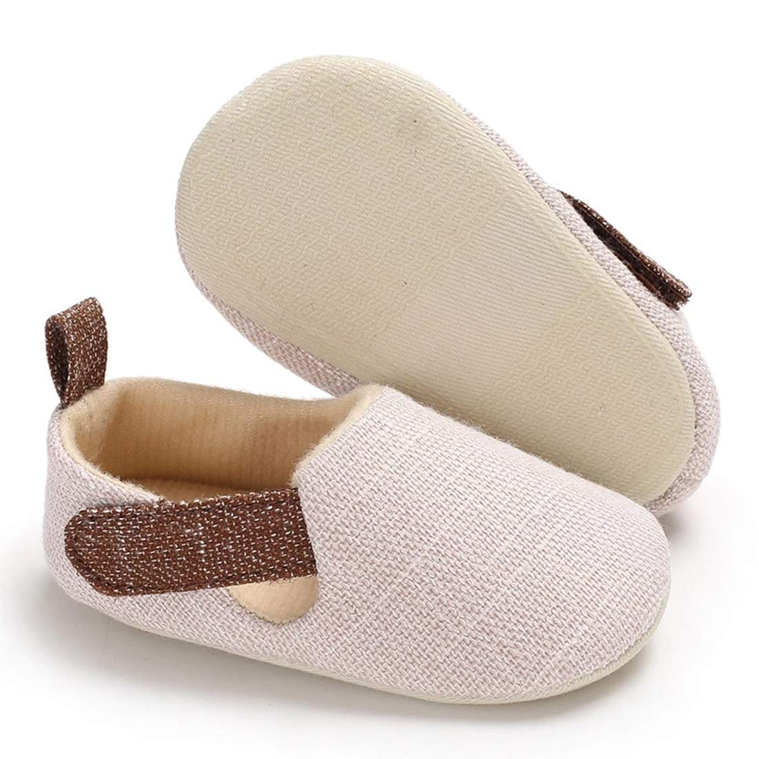 stylesilove Infant Baby Girl Casual Loafers Soft Soled Crib Shoes Anti-Slip Pre-Walker Shoes 0-18 M, 3 Colors