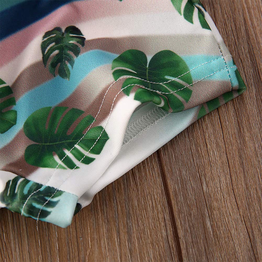 Styles I Love Baby Toddler Boys Tropical Print Swim Shorts Bathing Suit Beach Pool Boy Swim Trunks