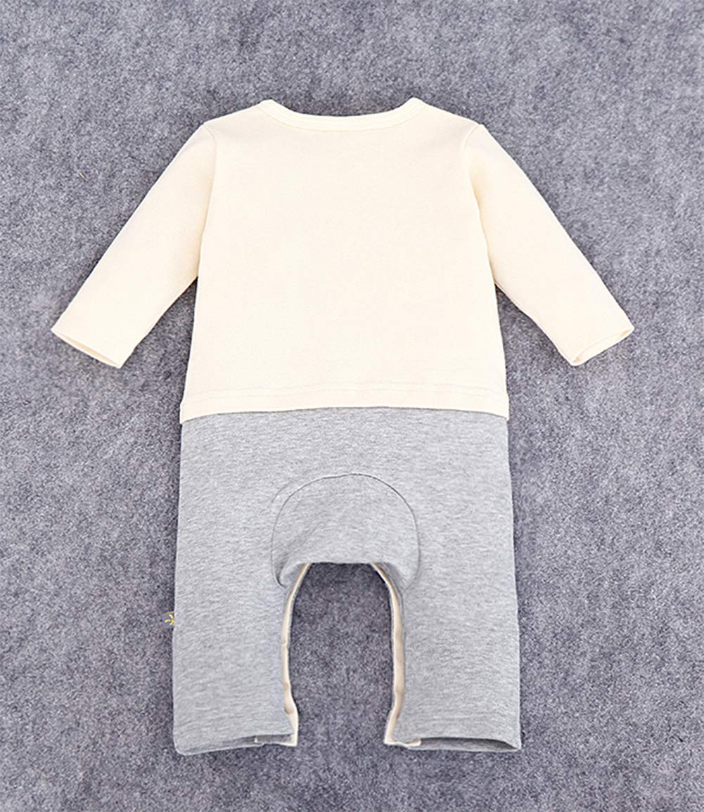 stylesilove Circus Animals Coverall Infant Toddler Baby Boy Girl Cotton Romper Autumn Winter Outfit