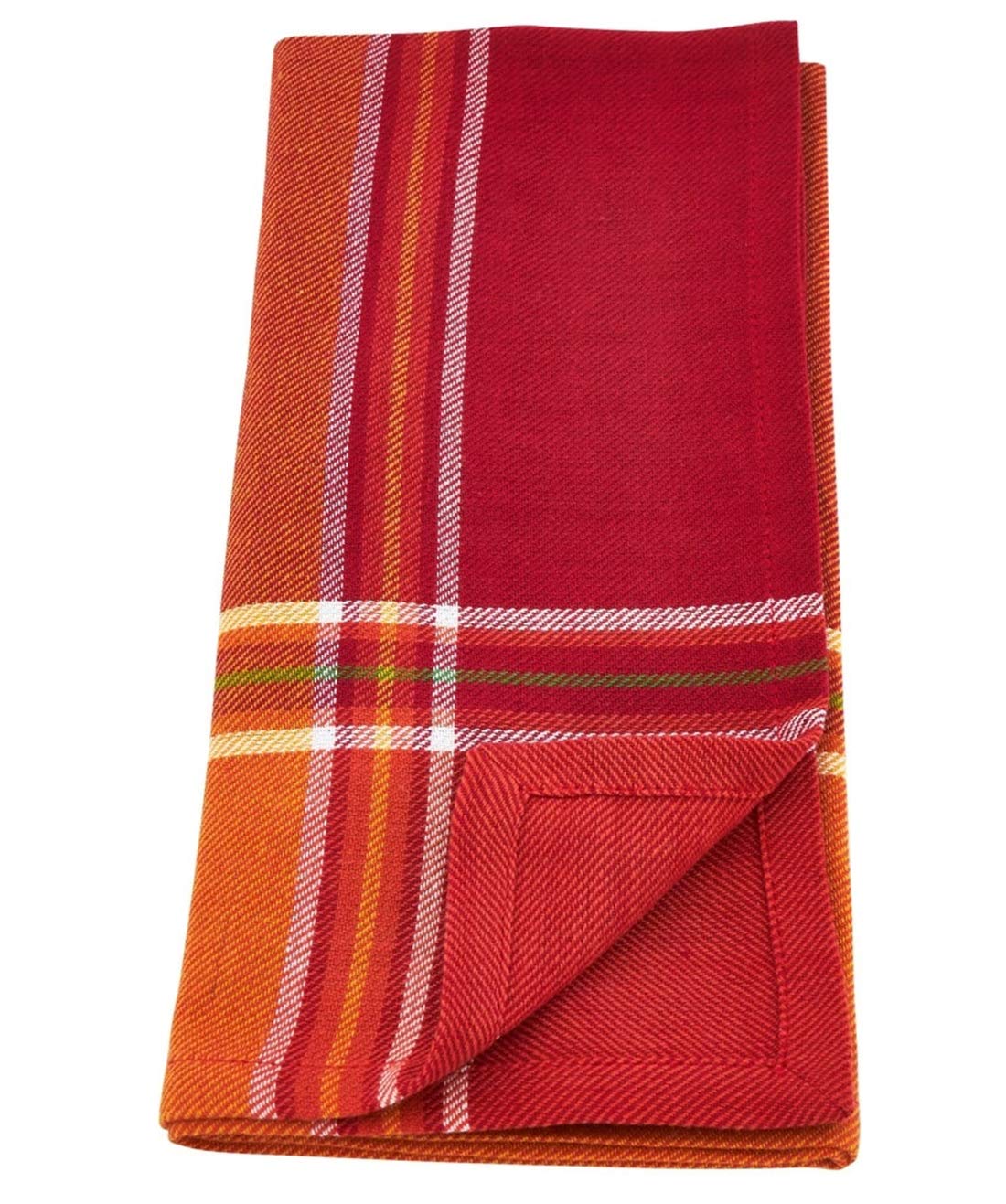 Fennco Styles Harvest Pumpkin and Leaf Jacquard 100% Cotton Tablecloth - Multicolor Table Cover for Holiday, Home Décor, Everyday Use, Christmas Gathering and Special Occasion